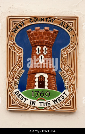 Westen des Landes Ales 1760 am besten im Westen Ross-On-Wye Herefordshire UK Stockfoto