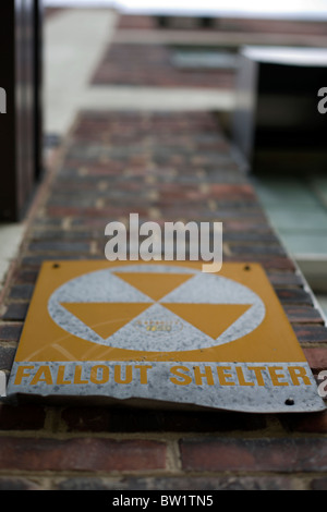 Atomschutzbunker Stockfoto
