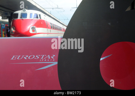 Eurostar-s-Bahn, Stazione Termini Stockfoto