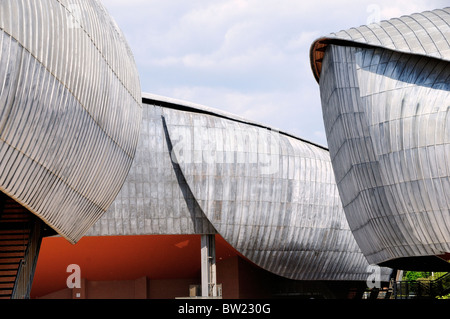 Konzertsäle, Auditorium Parco della Musica, entworfen von Renzo Piano Stockfoto