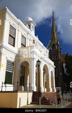 Theater der Stadt Halle, Greenmarket Square, City Bowl, Cape Town, Western Cape, Südafrika Stockfoto