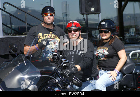 5. jährliche ACM Charity Motorradfahrt Stockfoto