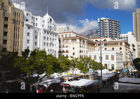 Greenmarket Square, City Bowl, Cape Town, Western Cape, Südafrika Stockfoto