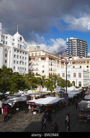 Greenmarket Square, City Bowl, Cape Town, Western Cape, Südafrika Stockfoto