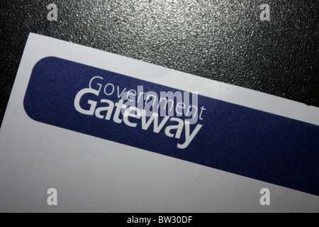 Die Regierung Gateway Briefkopf und Logo. Stockfoto