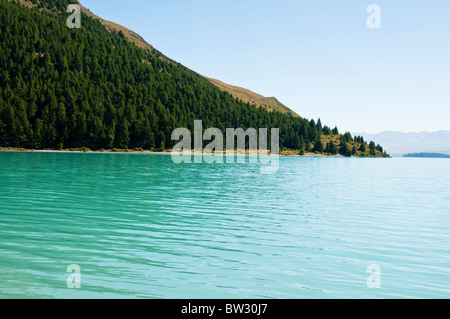 Lake Tekapo, Mackenzie Country, Südinsel, Neuseeland Stockfoto