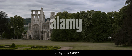 Jumi Abtei von Saint-Pierre in Haute-Normandie Stockfoto