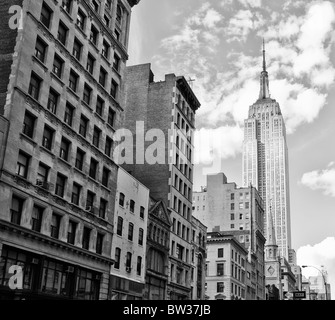 Gebäude von New York City, Vereinigte Staaten Stockfoto