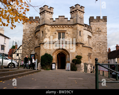 Das alte Gefängnis, heute ein Museum, Buckingham, England Stockfoto