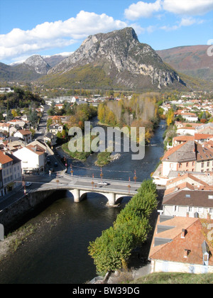 Tarascon, Ariege, Midi-Pyrenäen, Frankreich Stockfoto