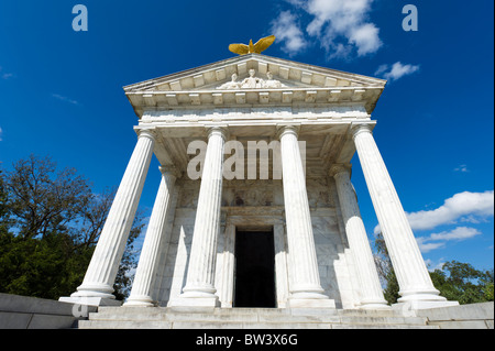 Das Illinois Denkmal, Vicksburg nationaler militärischer Park, Mississippi, Vereinigte Staaten Stockfoto