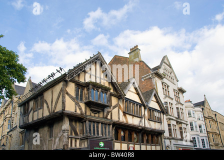 Fachwerk Häuser Oxford, Oxfordshire, England, Vereinigtes Königreich, Europa Stockfoto