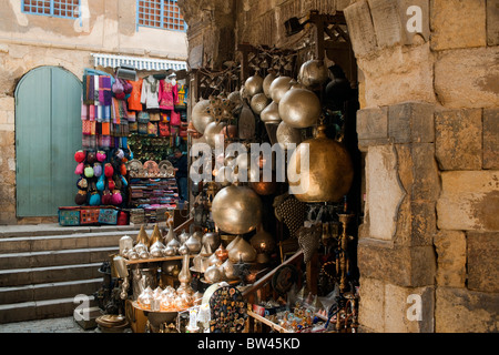 Aegypten, Kairo, Im Souk Khan el Khalili, Stockfoto