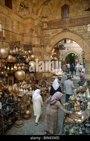 Aegypten, Kairo, Im Souk Khan el Khalili, Stockfoto