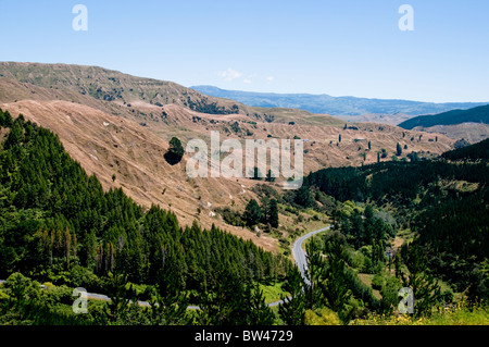 Devils Elbow, in der Nähe von Napier, Route 106 Norden, Nordinsel, Neuseeland Stockfoto