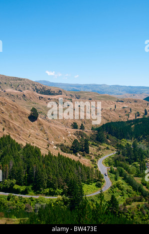 Devils Elbow, in der Nähe von Napier, Route 106 Norden, Nordinsel, Neuseeland Stockfoto