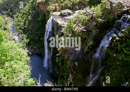 Lissabon fällt in Ukhahlamba Drakensberg Nationalpark, Blyde River Canyon, Mpumalanga, Südafrika Stockfoto