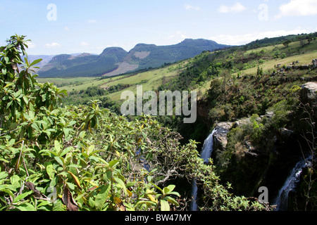 Lissabon fällt in Ukhahlamba Drakensberg Nationalpark, Blyde River Canyon, Mpumalanga, Südafrika Stockfoto