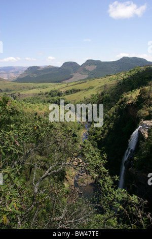 Lissabon fällt in Ukhahlamba Drakensberg Nationalpark, Blyde River Canyon, Mpumalanga, Südafrika Stockfoto