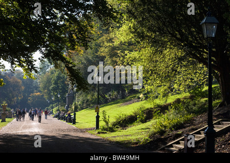 Avenham und Miller Park in Preston Stockfoto