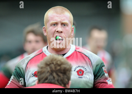 Waterloo V Cambridge Rugby-Union-Spiel. Fotos von Alan Edwards Stockfoto