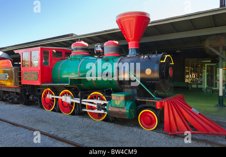 Chattanooga Choo Choo train in Chattanooga Choo Choo Hotel, ehemals der Kopfbahnhof, Chattanooga, Tennessee Stockfoto