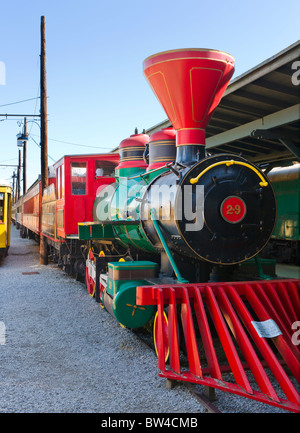 Chattanooga Choo Choo train in Chattanooga Choo Choo Hotel, ehemals der Kopfbahnhof, Chattanooga, Tennessee Stockfoto