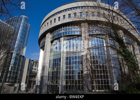 Europäischen Parlament-Gebäude in Brüssel, Belgien Stockfoto