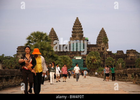 Angkor Wat, Siem Reap, Kambodscha Stockfoto