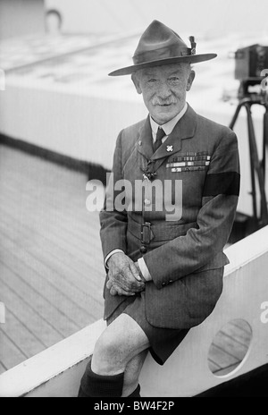 Vintage Foto c1926 von Robert Baden-Powell (1857-1941) - der britische Armee-General der Gründer der Pfadfinderbewegung. Stockfoto