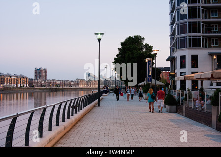 Chelsea und imperial Wharf in Süd-west-london Stockfoto