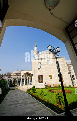 ISTANBUL, TÜRKEI. Die Semsi Ahmet Pasa Moschee, entworfen von dem Architekten Mimar Sinan, im Stadtteil Üsküdar. 2010. Stockfoto