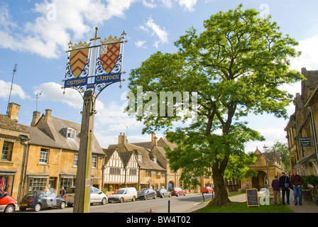 High Street, Chipping Campden, Cotswolds, Gloucestershire, England, Vereinigtes Königreich Stockfoto