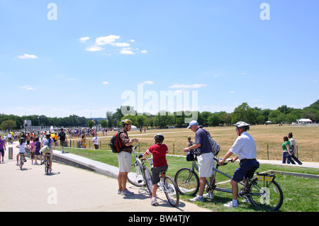 Bike-Tour, Washington DC, USA Stockfoto