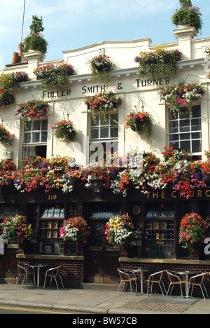 Notting Hill, Churchill Arms Stockfoto