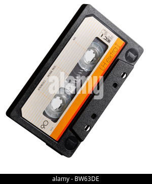 Einer alten Musikkassette Stockfoto
