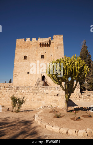 Kolossi Burg, Limassol, Zypern. Stockfoto