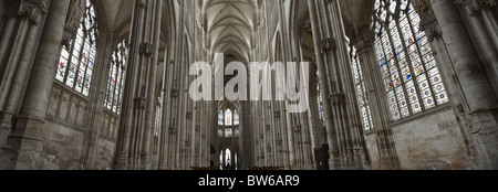 Gotische Abtei von St-Ouen in die Stadt rouen Stockfoto