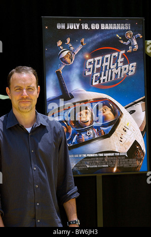 SPACE CHIMPS Premiere Stockfoto