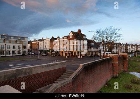 Hampton Court Station, East Molesey Surrey, UK Stockfoto