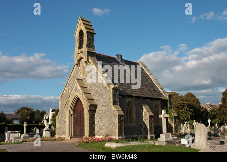 Kapelle der Rest Hochland Straße Friedhof Portsmouth UK Stockfoto