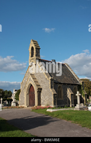 Kapelle der Rest Hochland Straße Friedhof Portsmouth UK Stockfoto