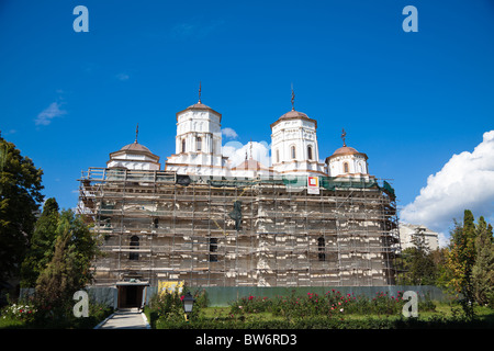 Die Kirche des Klosters Golia renoviert in Iasi, Rumänien. Stockfoto