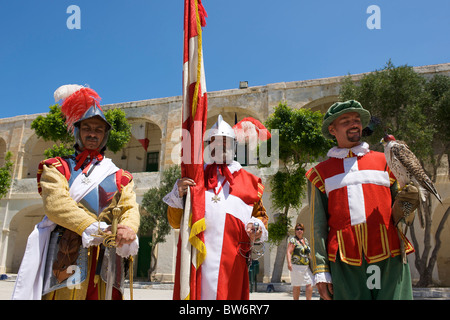 In Guardia Parade, Fort St. Elmo, Valletta, Malta Stockfoto