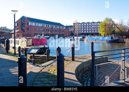 Kanal-Becken, Victoria Kais, Sheffield Stockfoto