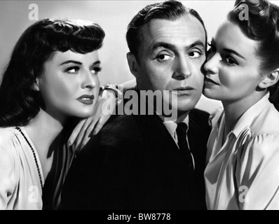 PAULETTE GODDARD, Charles Boyer, OLIVIA DE HAVILLAND, rücken die Morgenröte, 1941 HALTEN Stockfoto