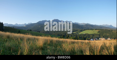 View of Polish Tatra Stockfoto