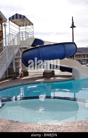 Rodeway Inn Schwimmbad, Moab, Utah, USA Stockfoto