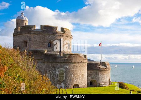 St. Mawes Castle Cornwall England Stockfoto