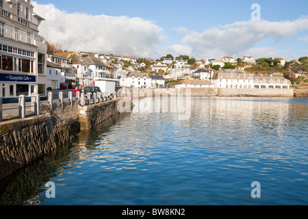 Am Hafen von St Mawes Cornwall England Stockfoto